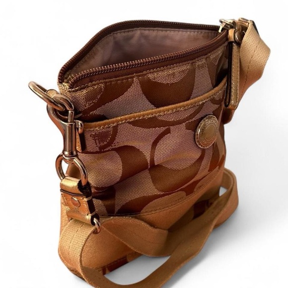 Y2K Coach Monogram Signature C Crossbody Bag - Picture 5 of 7